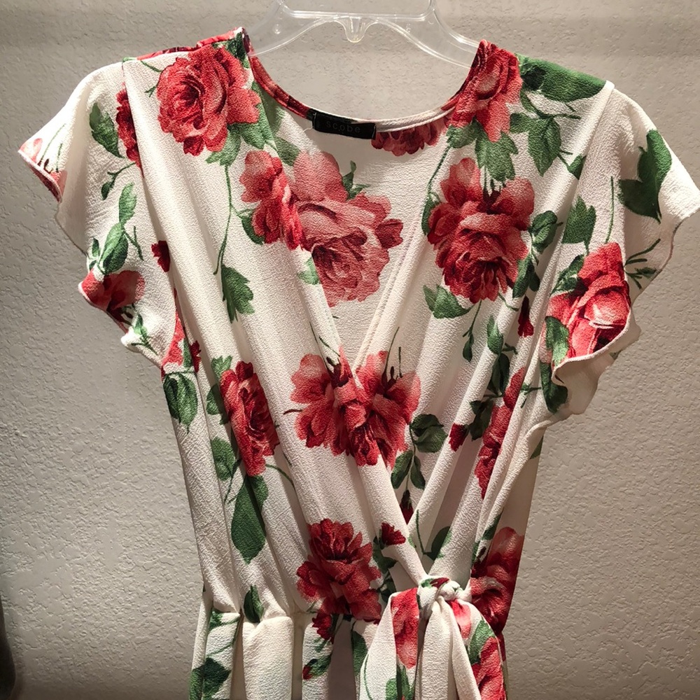 🌺 High-low Dress